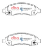 Bremsbeläge vorne DBA Brake Pads Street Series Ceramic - DB1468SS HOLDEN Aust NZ ISUZU D-MAX Rodeo