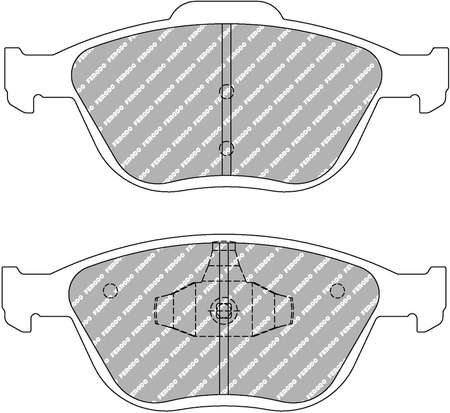 Ferodo Racing DS3000 brake pad front FCP1568R FORD Fiesta 5 FOCUS Estate DNW I DAW DBW MERCEDES R230 
