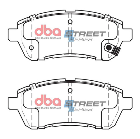 Bremsbeläge vorne DBA Brake Pads Street Series Ceramic - DB1941SS MAZDA 2 SUZUKI Baleno Swift SZ2 SZ3 SZ4 Z32