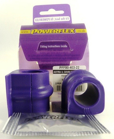 Polyurethan buchsen Powerflex Vauxhall / Opel Cavalier 2WD (1989-1995), Vectra A (1989-1995) -  PFF80-403-22 Nummer im Diagramm: 3