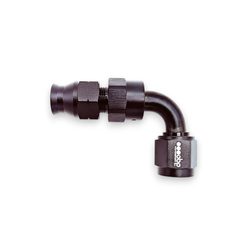 Female 90° OBP connector for rigid cables