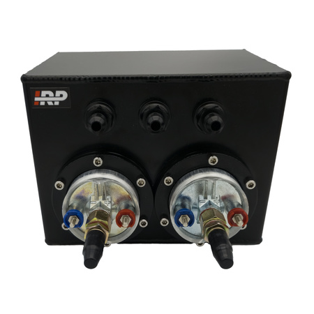 Fuel swirl pot 3L IRP z miejscem na 2 pompy paliwa