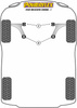 Exhaust Mount - Cat Section Powerflex Polyurethane Bush Road Series Fiat Ducato (2006 - ON) EXH015