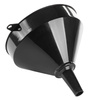 Large rigid funnel 24 cm straight