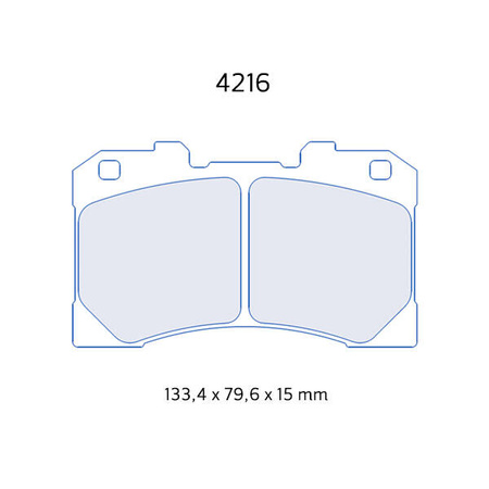 Klocki hamulcowe Carbone Lorraine RC5 - Toyota Yaris GR (2017- )