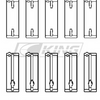 King pagrindinio guolio apvalkalas MAZDA B6, B6-T, ZM, B3, B5 - MB5304XP0.25