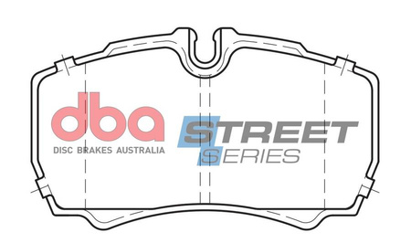 Brake Pads Street Series Semi-metallic rear - DB1955SS FORD Transit 3rd Gen 430 450 IVECO Daily 2006-2011 2011-2014 2014- 99-2006