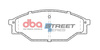 Brake Pads Street Series Ceramic front - DB318SS TOYOTA Dyna Hi-Ace LH60 LH61 YH60 YH61 Hi-Lux LN85 YN56 YN85 VOLKSWAGEN Taro