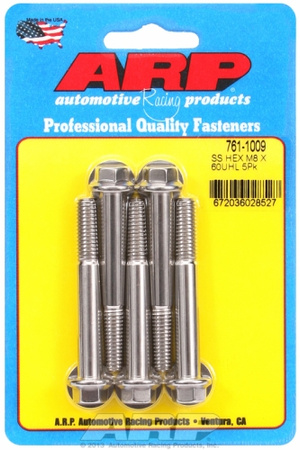 Śruby ARP M8 x 1.25 x 60 hex SS bolts (5pcs)