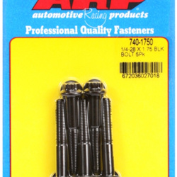 Śruby ARP "1/4""-28 x 1.750 12pt black oxide bolts" (5pcs)