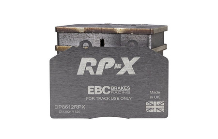 DP8612RPX - Lenktyninių stabdžių trinkelių rinkinys RP-X Racing serija EBC Brakes