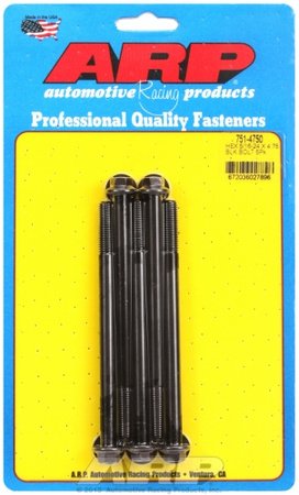 ARP "5/16""-24 x 4.750 hex black oxide bolts" (5pcs)