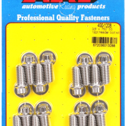 ARP "3/8"" x .750 SS 12pt header bolt kit"
