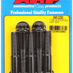 ARP "7/16""-14 X 2.250 12pt 1/2 wrenching black oxide bolts"5pcs