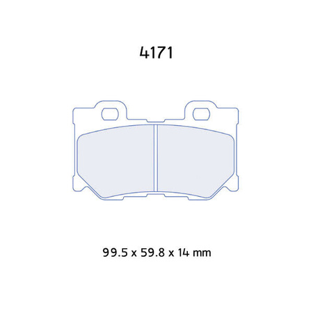 Klocki hamulcowe Carbone Lorraine RC5 - Nissan 370Z (09-11)