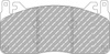 Ferodo Racing DSUNO Vorderradbremsbelag FCP4835Z FORD Mustang Coupe