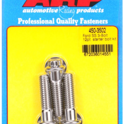 ARP Ford SS 3-bolt 12pt starter bolt kit