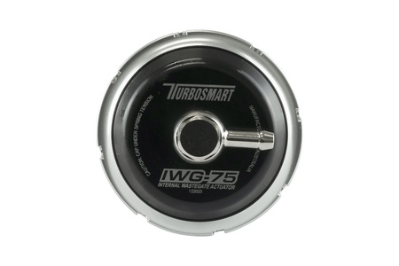 Siłownik zaworu upustowego Turbosmart Wastegates IWG75 Universal M6 140mm Rod Black 10PSI