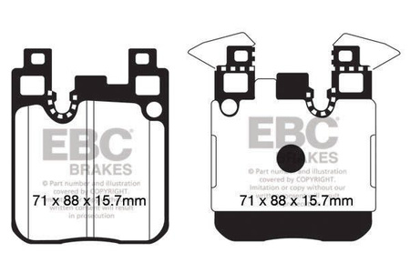 DP32133C - Zestaw klocków hamulcowych seria REDSTUFF EBC Brakes