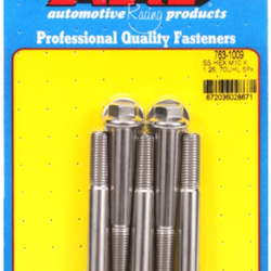 ARP M10 x 1.25 x 70 hex SS bolts (5pcs)