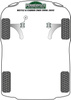 Front Anti Roll Bar Link Bush Kit Powerflex Polyurethane Bush Heritage Collection Volkswagen Beetle Models Beetle A4 inc Cabrio (1998-2011) Beetle & Cabrio 2WD (1998-2011) PFF85-413H