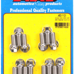 Śruby głowicy ARP Oldsmobile 330-455 3/8"" SS header bolt kit"