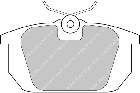 Ferodo Racing DS2500 galinės stabdžių kaladėlės FCP409H ALFA ROMEO 145 146 155 33 GTV SPIDER 916 AUDI 80 FIAT 183 Bravo FA/175 Marea Marea Weekend Punto 176 Tempra TEMPRA 159 S.W. Tipo TIPO 160 Uno LANCIA Dedra Delta Delta