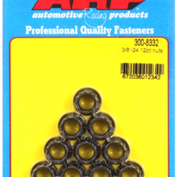 ARP "3/8""-24 12pt nut kit" (10pcs)