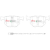 Bremsbeläge hinten DBA Brake Pads Street Performance Hawk HB458x.642 - DB1694SP BMW 5 Series E60 520 523 525 530 E61 X 4WD E60 E61 xDrive 6 E63 630 E64