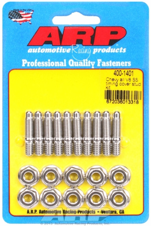 Śruby ARP Chevy all V8 SS timing cover stud kit