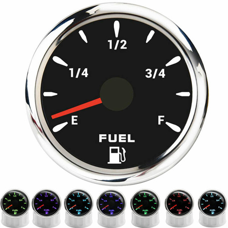 Gauge Auto Gauge üzemanyagszint - 7 COLOR