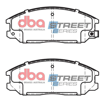 Brake Pads Street Series Ceramic front - DB1450SS SSANGYONG Korando Sports Pick-up Musso Rexton W