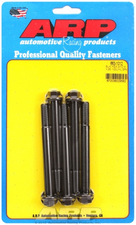 ARP M10 x 1.25 x 100 hex black oxide bolts (5pcs)