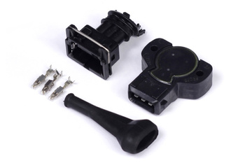Haltech Throttle Pos. Sensor -Black CCW Rotation 8mm D-Shaft - HT-010404