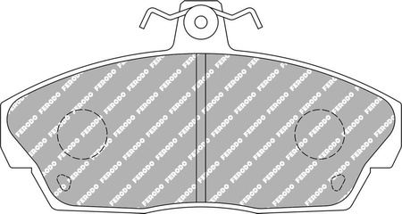 Ferodo Racing DS3000 Vorderradbremsbelag FCP613R HONDA Civic Civic Aerodeck CRX IV V Concerto LAND ROVER Freelander MG ZR ZS 200 Convertible XW Hatchback RF 214 218 220 25 400 RT 414 418 420 45 820 825 827 Cityrover Streetwise,