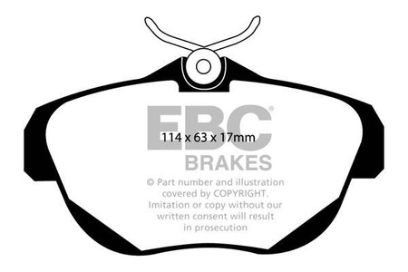 DP1962 - Ein Satz Bremsbeläge serie ULTIMAX2 EBC Brakes