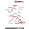 Hátsó első keresztrúd (belül) - MPBS: 45035125 Fiat Croma, Opel Signum, Vectra C,