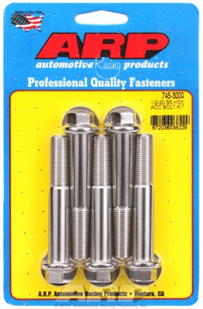 ARP Bolt Kit 1/2-20 x 3.000 SS Hex