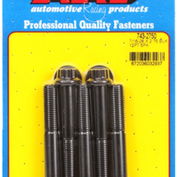 ARP "7/16""-20 x 2.750 12pt black oxide bolts" (5pcs)