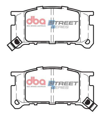 Klocki hamulcowe przednie DBA Brake Pads Street Series Ceramic - DB426SS