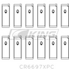 King jungiklio guolio apvalkalas NISSAN RB25DET, RB26DETT - CR6697XPC0.5