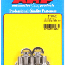 ARP "3/8""-16 x 0.500 12pt SS bolts" (5pcs)