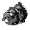 Wasserdichtes Ladegerät mit 2xUSB 12/24V Steckdosen