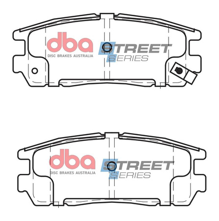 Klocki hamulcowe tylne DBA Brake Pads Street Series Ceramic - DB1280SS HOLDEN Aust NZ ISUZU MU Trooper V Cross OPEL Frontera Monterey VAUXHALL