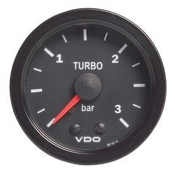 TURBO VDO VISION padidinimo Gauge