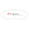 Bremsbeläge hinten DBA Brake Pads Street Performance Hawk HB452x.545 - DB1672SP SUBARU Forester SG5 Impreza Sport