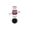 Universal cone filter K&N - RU-5163