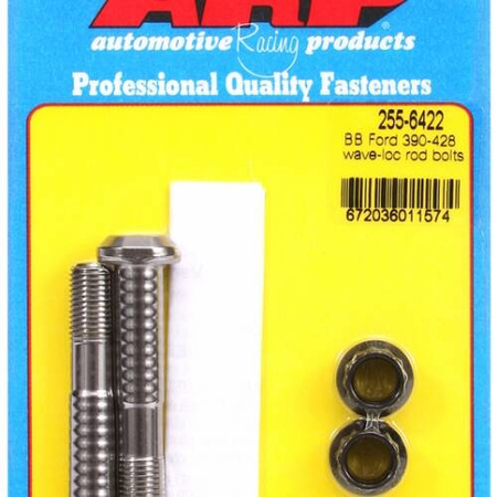 Jungiamojo strypo varžtai ARP 255-6422 BB Ford 390-428 wave-loc rod bolts Ford Big Block