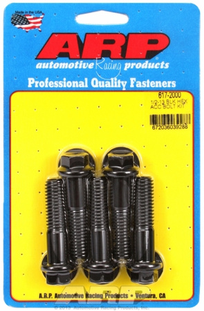 ARP Bolt Kit 1/2-13 x 2.000 Black Oxide Hex