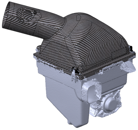 Układ dolotowy Forge do Toyota Yaris GR Gen1 / Gen2 i Corolla GR (górna część)